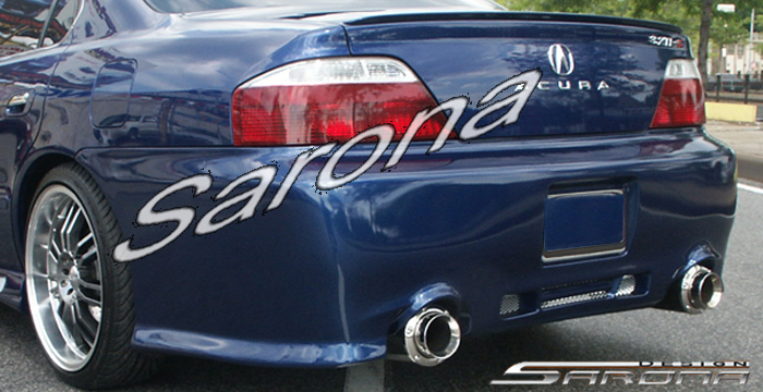 Custom Acura TL  Sedan Rear Bumper (1999 - 2003) - $540.00 (Part #AC-014-RB)